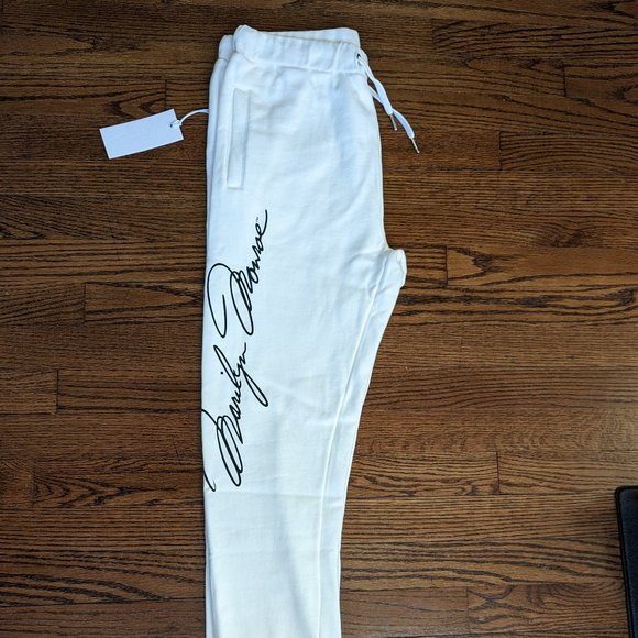 NWT The Laundry Room Marilyn Monroe Stirrup Pants Joggers Sweats S - Picture 7 of 10